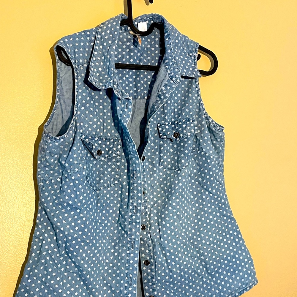 Blue Starry Vest